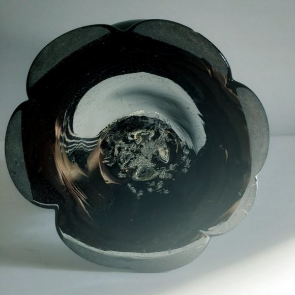 #Midcentury Purple  Murano Style Glass Amphora Vase Pitch - Picture 9 of 12